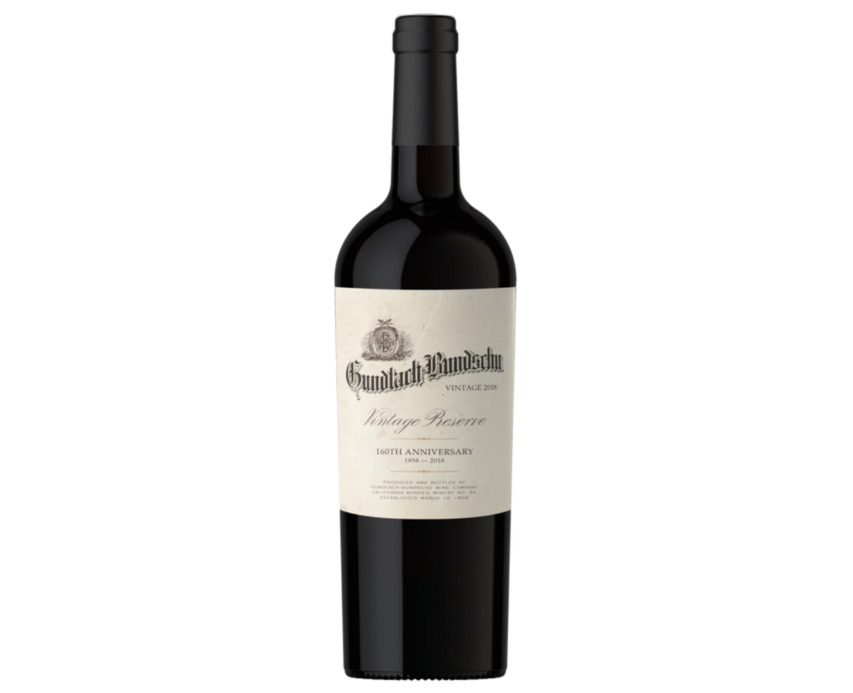 Gundlach Bundschu 2018 Vintage Reserve Cabernet Sauvignon, Sonoma