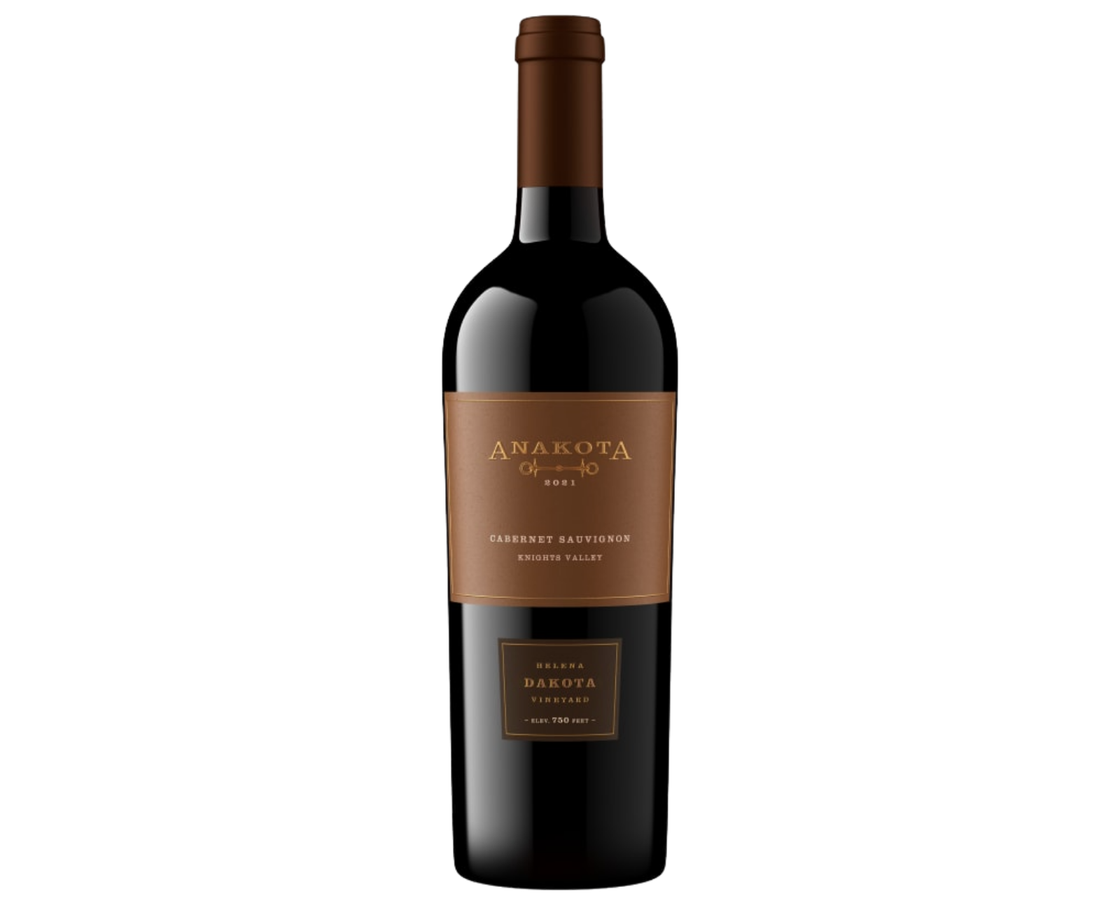 Anakota 2021 'Helena Dakota Vineyard' Cabernet Sauvignon, Knights Valley