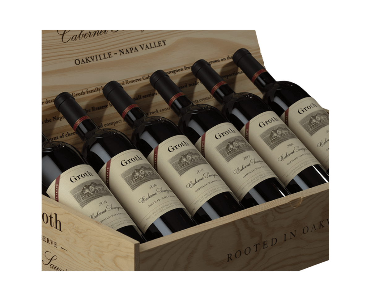 Groth Reserve Cabernet, Oakville Vertical Set - 2016, 2017, 2018