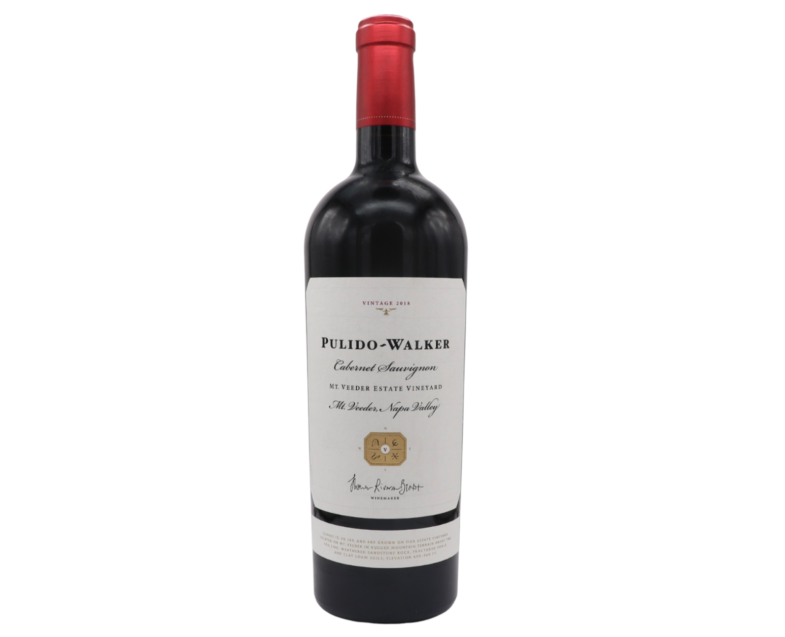 Pulido-Walker 2021 Cabernet Sauvignon, Mt Veeder