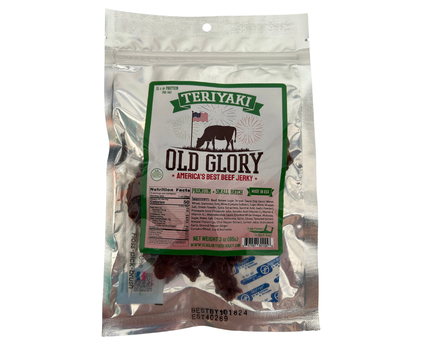 Old Glory Teriyaki Beef Jerky